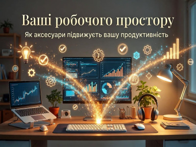 Магія робочого простору: Як аксесуари підвищують вашу продуктивність