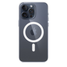 Чохол Clear Case with MagSafe iPhone 15 Pro Max Прозорий
