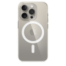 Чохол Clear Case with MagSafe iPhone 15 Pro Прозорий