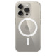 Чохол Clear Case with MagSafe iPhone 15 Pro Прозорий