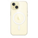 Чохол Clear Case with MagSafe iPhone 15 Прозорий