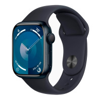 Apple Watch 9 45mm Midnight Aluminum Case with Midnight Sport Band