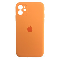 Чохол iPhone 11 Silicone Case Full papaya