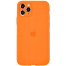 Чохол iPhone 12 Pro Max Silicone Case Full orange