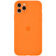 Чохол iPhone 12 Pro Max Silicone Case Full orange