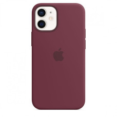 Чохол iPhone 12/12 Pro Silicone Case Full plum