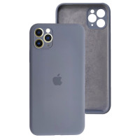 Чохол iPhone 12 Pro Max Silicone Case Full Camera Lavander