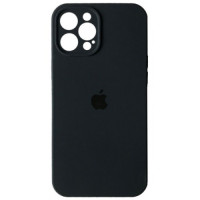 Чохол iPhone 12 Pro Max Silicone Case Full Camera Midnight blue