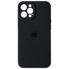 Чохол iPhone 12 Pro Max Silicone Case Full Camera Midnight blue