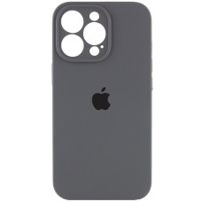 Чохол iPhone 12 Pro Max Silicone Case Full Camera Charcoal Grey