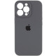 Чохол iPhone 12 Pro Max Silicone Case Full Camera Charcoal Grey