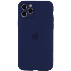 Чохол iPhone 12 Pro Silicone Case Full Camera Deep navy
