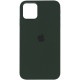 Чохол iPhone 12/12 Pro Silicone Case Full Green