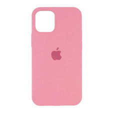 Чохол iPhone 12 Pro Max Silicone Case Full Pink