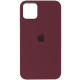 Чохол iPhone 13 Silicone Case Full plum
