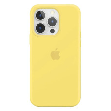 Чохол iPhone 13 Pro Silicone Case Full yellow