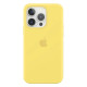 Чохол iPhone 13 Pro Silicone Case Full yellow