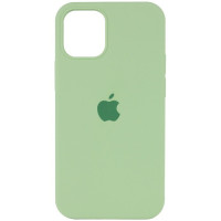 Чохол iPhone 13 Pro Silicone Case Full light green
