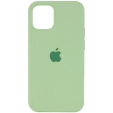 Чохол iPhone 13 Pro Silicone Case Full light green