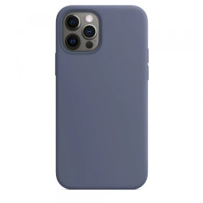 Чохол iPhone 12 Pro Max Silicone Case alaskan blue