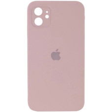 Чохол iPhone 12 Silicone Case Full Camera Pink Sand