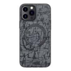 Чохол iPhone 13 Pro Max Rock Moca Magnet Black