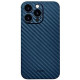Чохол iPhone 13 Pro K-DOO Air Carbon Full Camera blue