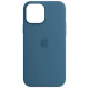 Чохол Silicone Case Full for iPhone 13 Pro Blue Jay