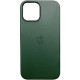 Чохол iPhone 13 Pro Leather Case with MagSafe Sequoia Green