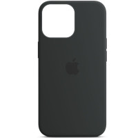 Чохол iPhone 13 Pro Max Silicone Case with MagSafe Midnight