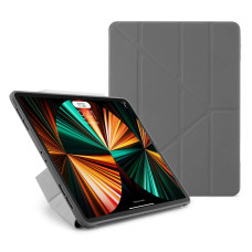 Чохол Origami Case iPad 12,9" (2022-2020) Leather pencil groove gray