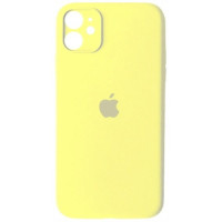 Чохол iPhone 13 Silicone Case Full Camera Mellow yellow