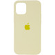 Чохол iPhone 14 Pro Max Silicone Case Full Mellow yellow