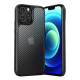 Чохол iPhone 14 iPaky Carbone Case black transparent