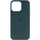 Чохол iPhone 14 Pro Max Leather Case with MagSafe forest green