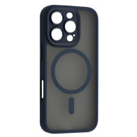 Чохол iPhone 14 Rock Guard Magnet Full Camera blue