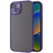 Чохол iPhone 14 Rock Guard Magnet Full Camera purple