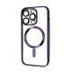 Чохол iPhone 14 Plus Crystal Case Full Camera with MagSafe purple