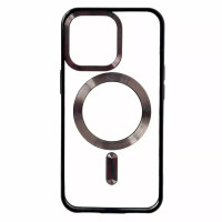 Чохол iPhone 14 Pro Crystal Case with MagSafe black