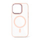Чохол iPhone 13 Pro Max Crystal Case pink