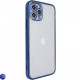 Чохол iPhone 13 Pro Crystal Case Full Camera blue