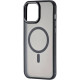 Чохол iPhone 13 Pro Crystal Case with MagSafe black