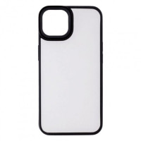 Чохол iPhone 13 Baseus Crystal Case black