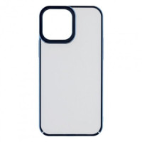 Чохол iPhone 13 Baseus Crystal Case blue