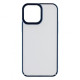 Чохол iPhone 13 Baseus Crystal Case blue