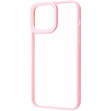 Чохол iPhone 13 Baseus Crystal Case pink