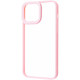 Чохол iPhone 13 Baseus Crystal Case pink