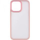Чохол iPhone 13 Crystal Case pink