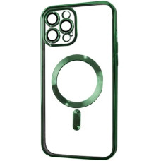 Чохол iPhone 13 Crystal Case Full Camera with MagSafe green