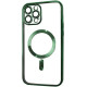 Чохол iPhone 13 Crystal Case Full Camera with MagSafe green